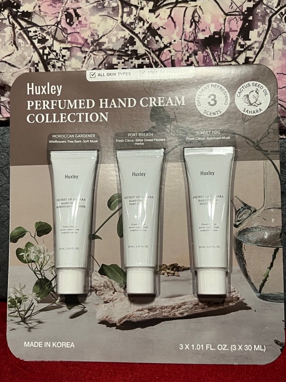Huxley Perfumed Hand Cream Collection-NIB